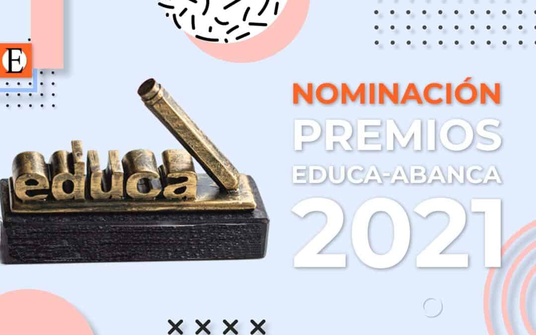 Nominación a los Premios Educa-Abanca 2021
